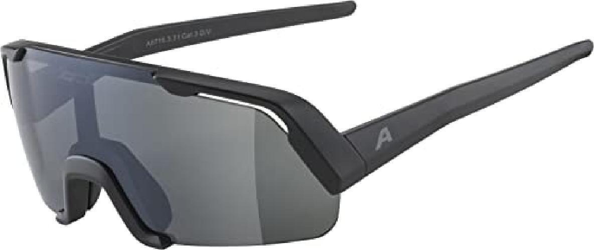 ALPINA Rocket Youth, Sunglasses Unisex Adulto, Black Matt, Taglia unica