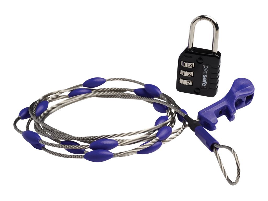 Pacsafe Wrapsafe Lucchetto a combinazione per bagagli Policarbonato 10520999
