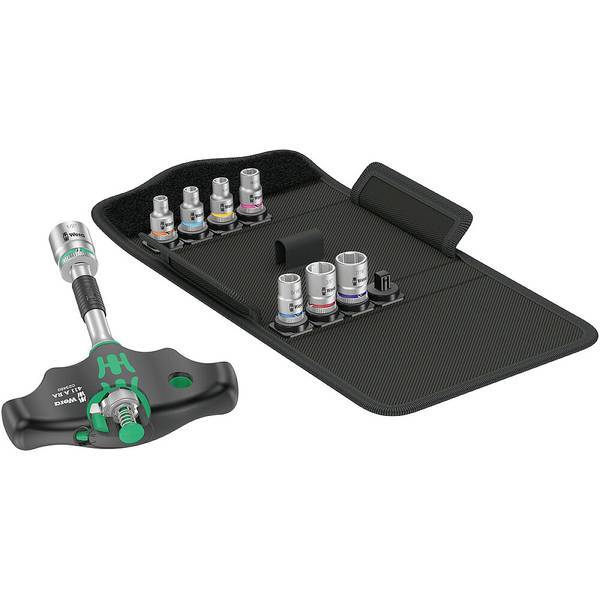 Wera 5057474001  Kraftform Kompakt 400 RA Set Imperial 2 Cacciavite a cricchetto
