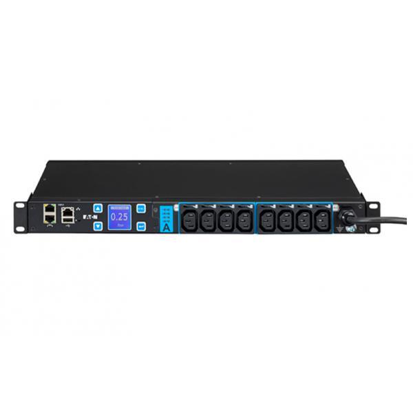 Eaton EMAH28 unità di distribuzione dell'energia (PDU) 1U Nero 8 presa(e) AC