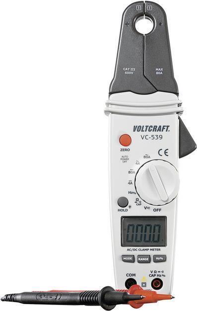 VOLTCRAFT Stromzange CAT III 600 V Anzeige (Counts): 4000 (VC-12875890)