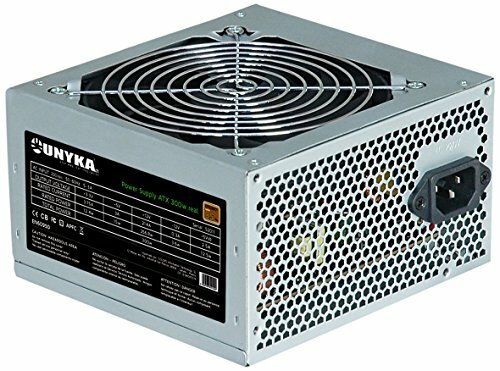 UNYKAch ATX 300 W 300 W ATX alluminio – Alimentatore di rete, (h8r)