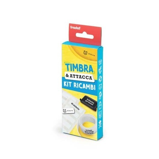 Kit Refill timbro componibile Timbra & Attacca Trodat nero 180220