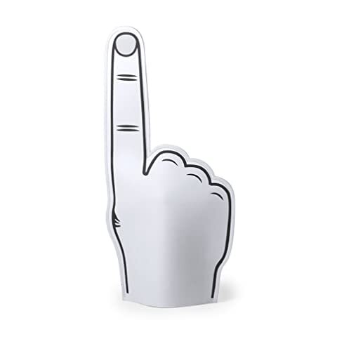 FUN FAN LINE - Pack x3 Giant Eva Rubber Hands (22 x 47 cm). Accessorio (s0s)