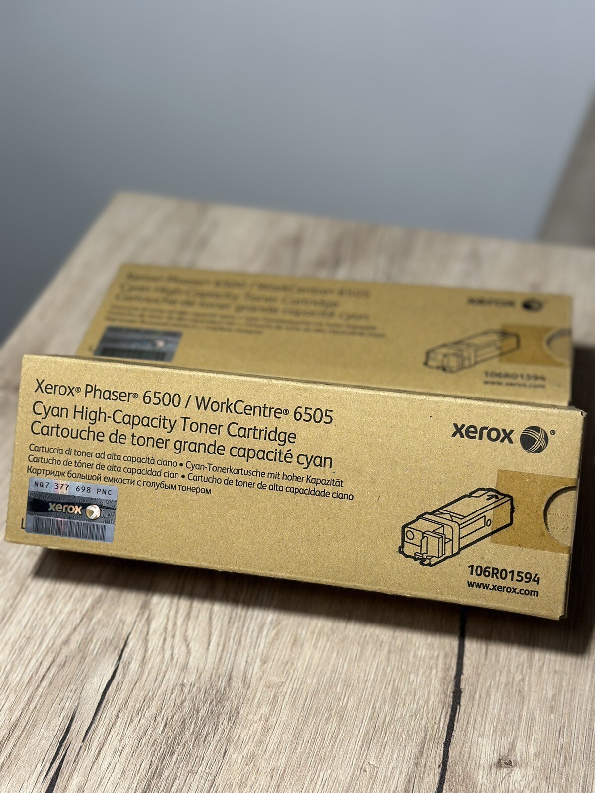 XEROX PHASER 6500  TONER CIANO ORIGINALE 106R01594 DA 2.500 PAGINE WORKCENTRE650