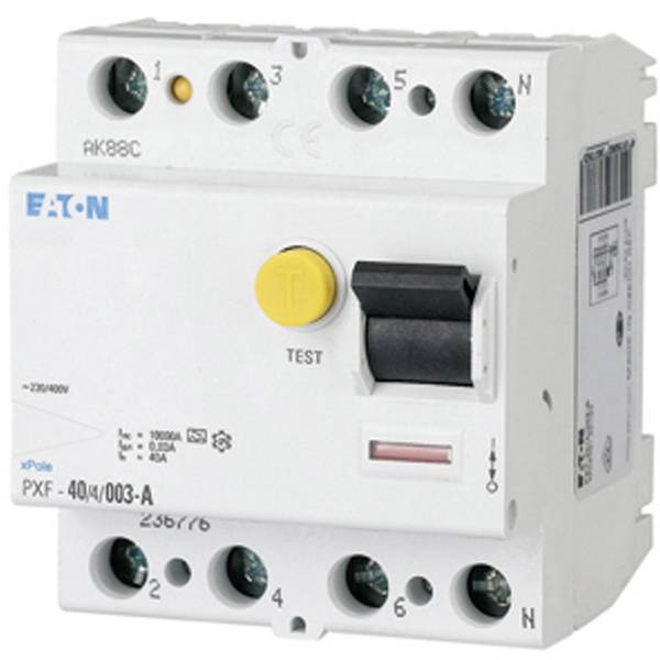 Eaton 236772   PXF-25/4/003-A Interruttore differenziale di sicurezza A 4 poli 2