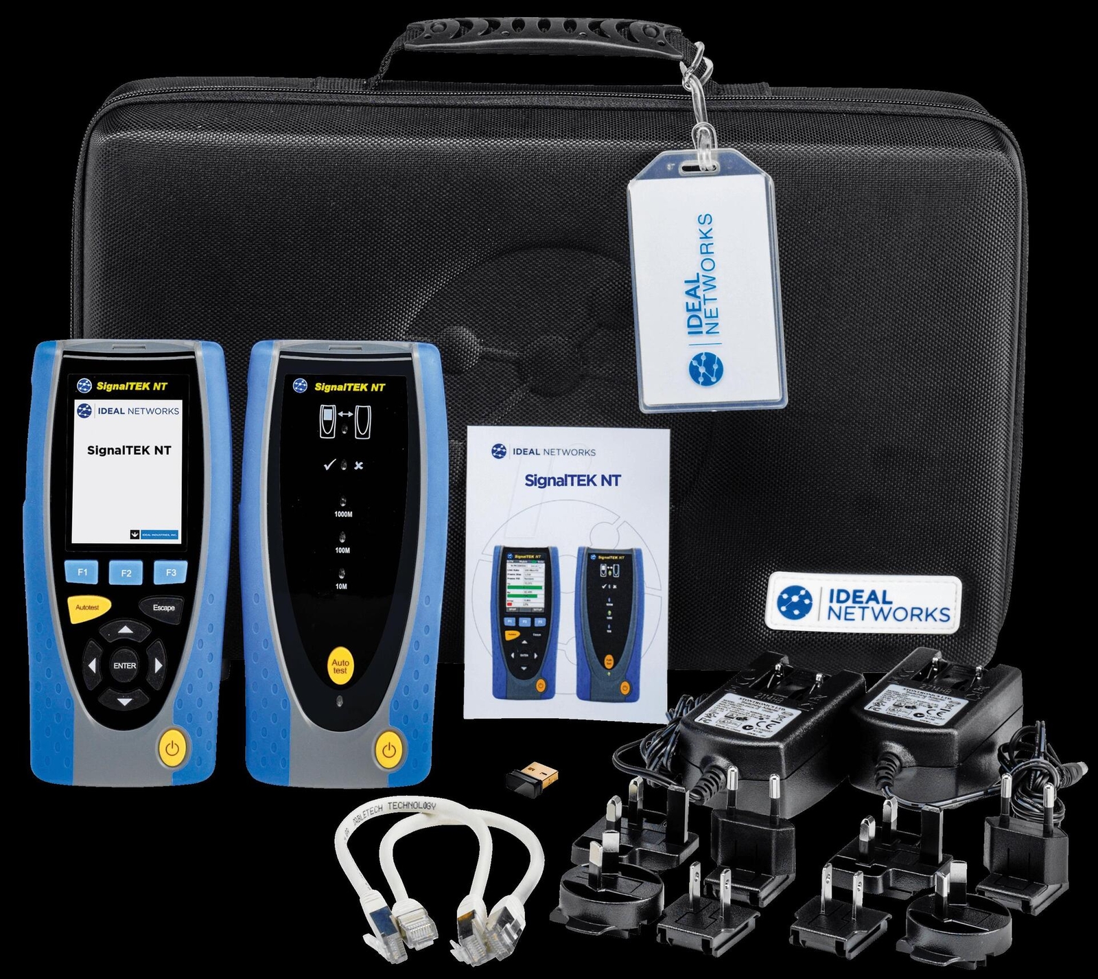 IDEAL Networks R156005 Netzwerkkabel-Tester PoE-Tester Blau - Grau (R156005)