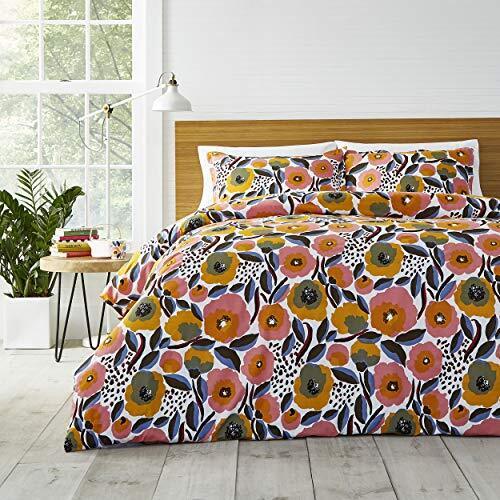 Marimekko - Set copripiumino king size, in percalle di cotone con federe (X9M)