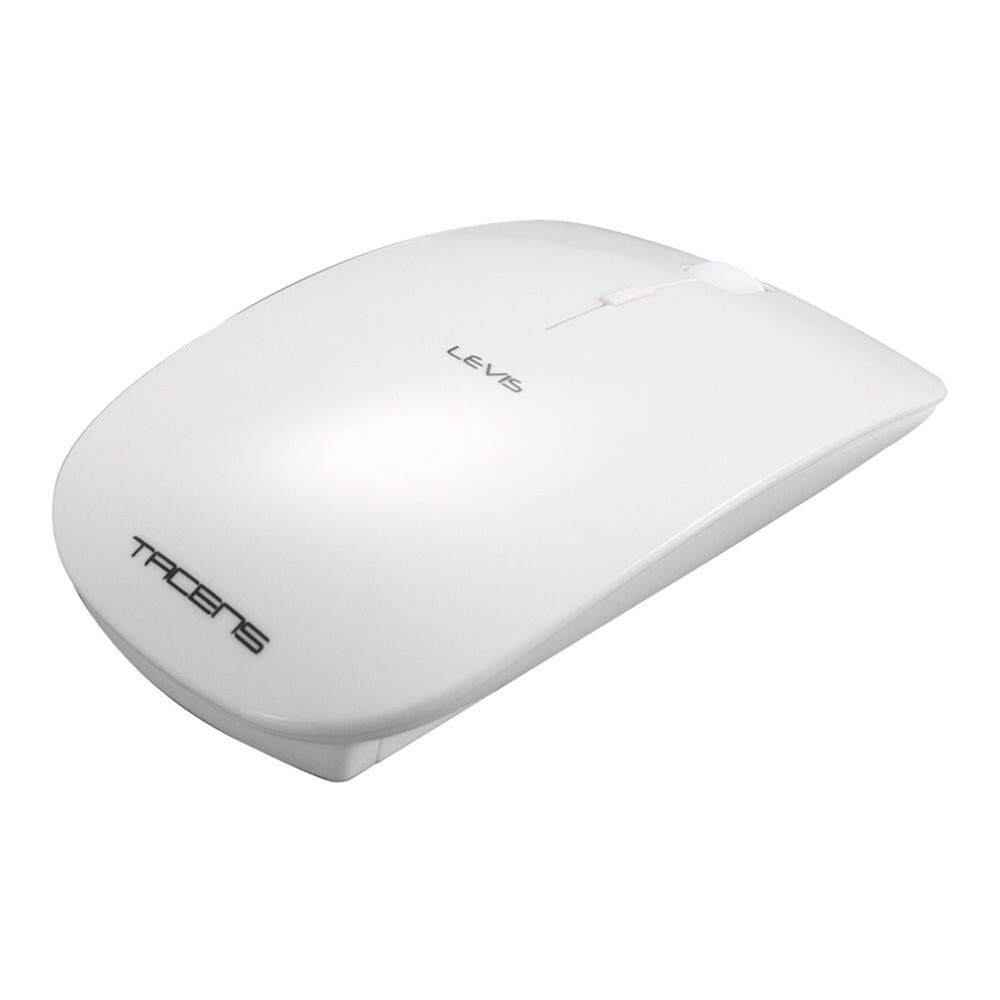 Tacens Levis Mouse Wireless 2.4G Total White