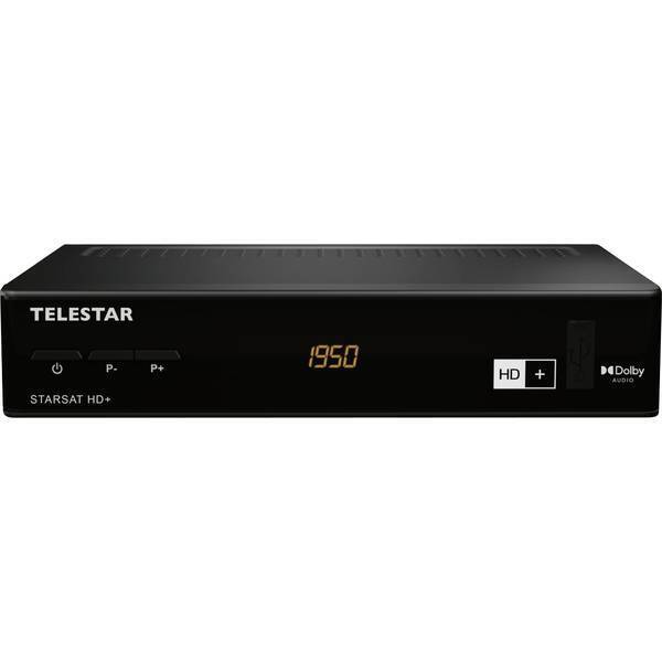 Telestar 5310464  STARSAT HD+ Ricevitore SAT Funzione camping, USB anteriore, co