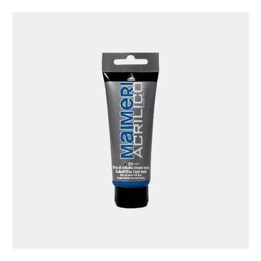 Colore acrilico Maimeri in tubetto 75 ml blu cobalto chiaro - M0916370