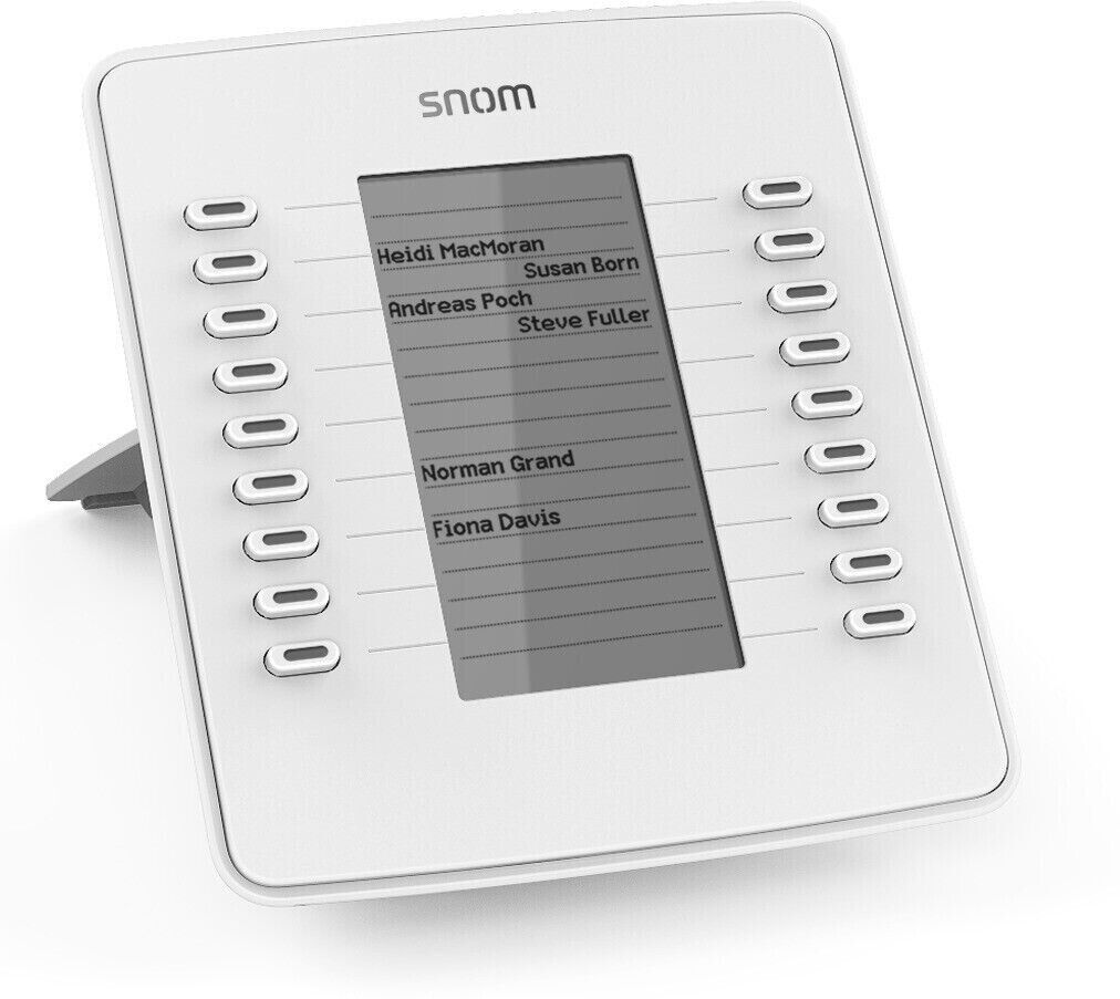 SNOM D7 WHITE R4A MODULO ESPANSIONE TASTI P/N 00004382 OFFERTA
