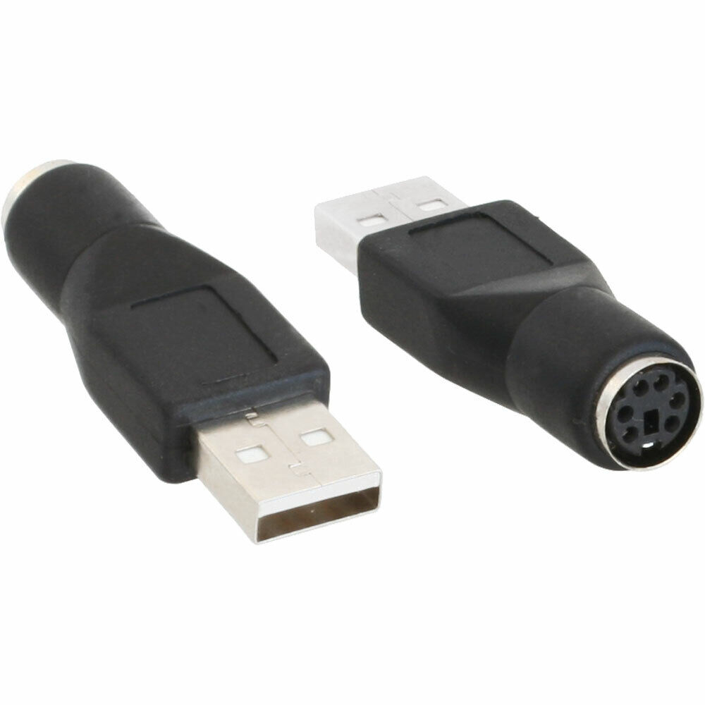 INL InLine® Adattatore USB A maschio / PS/2 Mini Din 6pin femmina