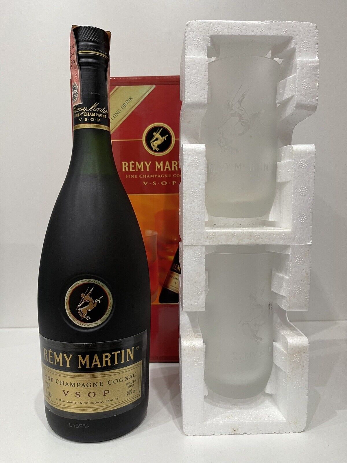 Remy Martin VSOP Fine Champagne Cognac + 2 Bicchieri Long Drink 70cl 40% Vol A/3