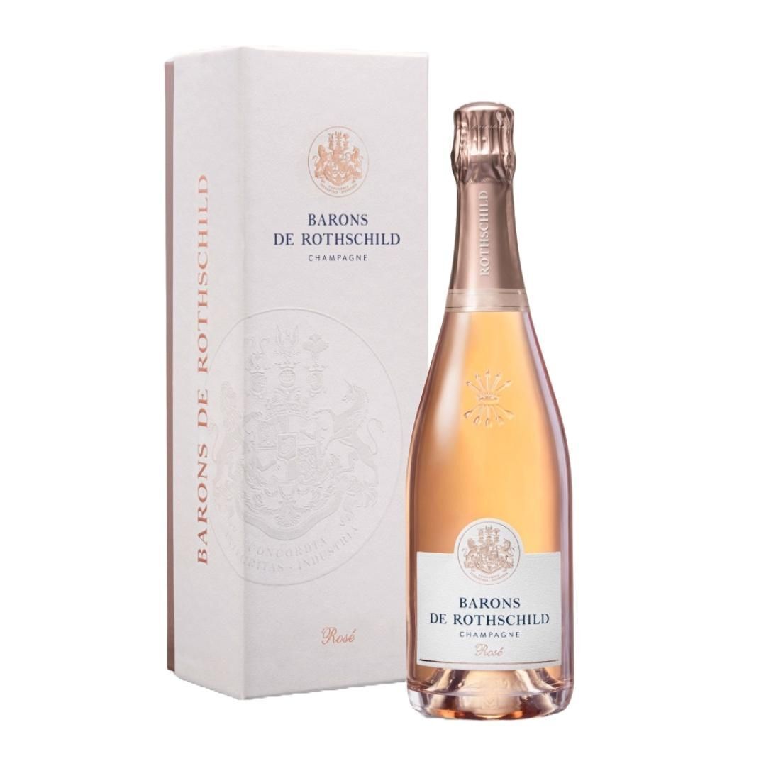 Barons de Rothschild - Champagne Rosè Extra Brut 0,75 lt. + Box