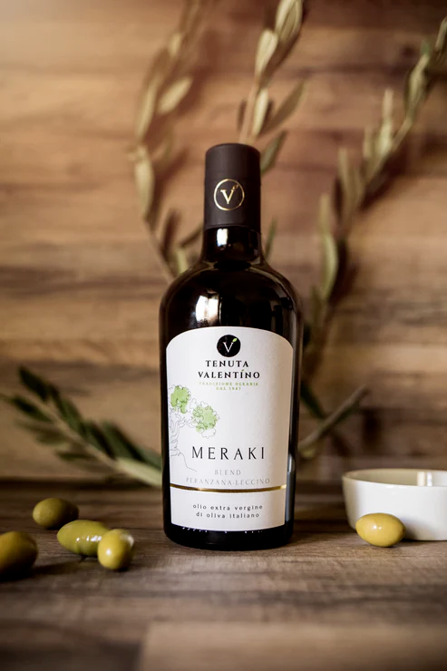 Tenuta Valentino Meraki Blend Olio extravergine di oliva da 0,250 ml