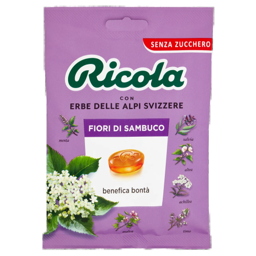 Ricola Busta Fiori di Sambuco 70gr