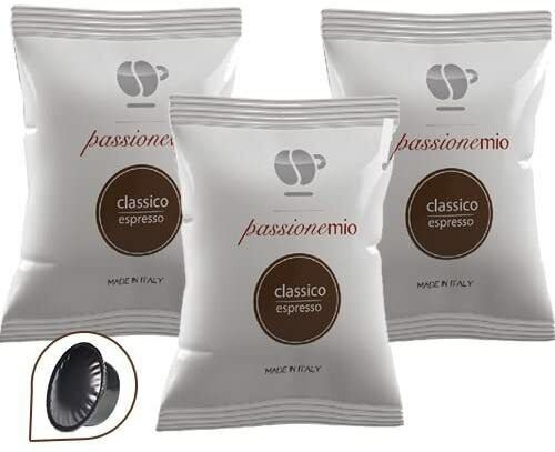 100 capsule LOLLO CAFFŠ PASSIONEMIO CLASSICO compatibili A Modo Mio classica