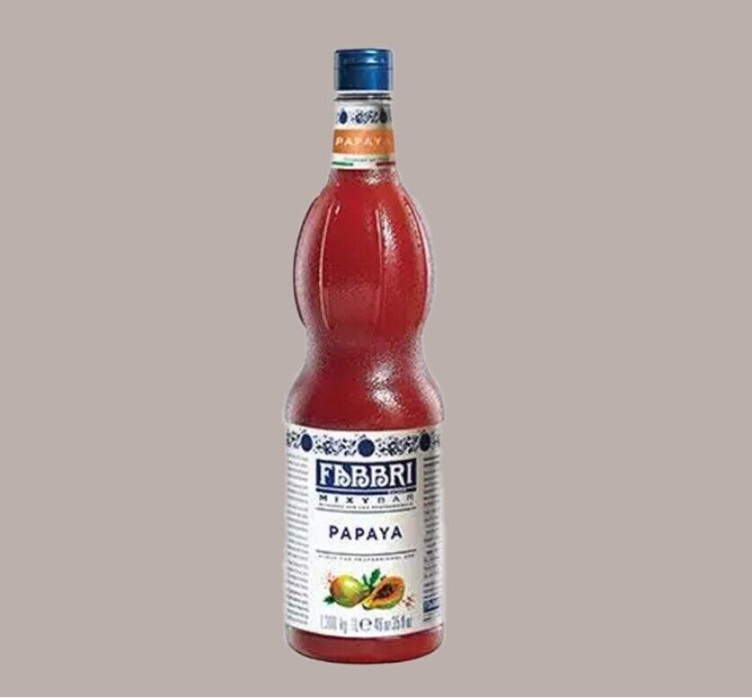 SCIROPPO PAPAYA ALTA CONCEDNTRA MIXBAR FABBRI 1905 1.3 KG 1 LT USO PROFESS.