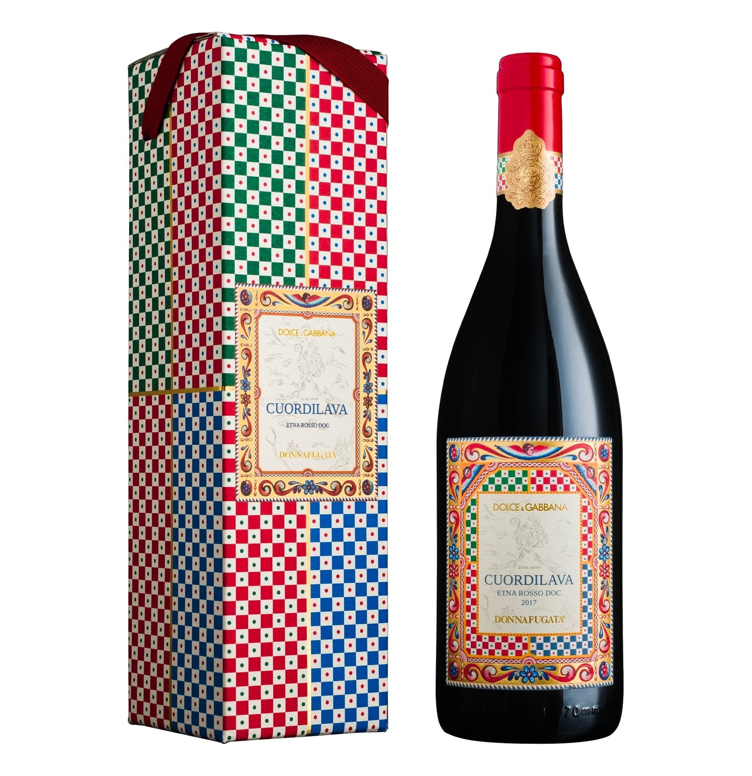 Donnafugata - Etna Rosso DOC Dolce&Gabbana "Cuordilava" 2017 0,75 lt. + Box