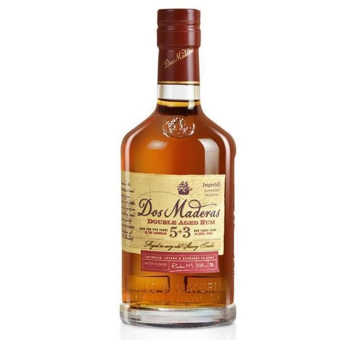 DOS MADERAS RON ANEJO 5+3 YEARS OLD 70 CL
