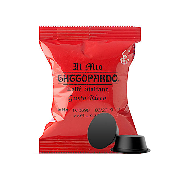 100 Capsule Il Mio Gattopardo ToDa Gusto Ricco (Compatibili Lavazza A Modo Mio)