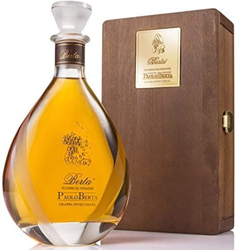 Berta - "Linea Riserve" Grappa Riserva del Fondatore "Paolo Berta" 0,70 lt. + Bo