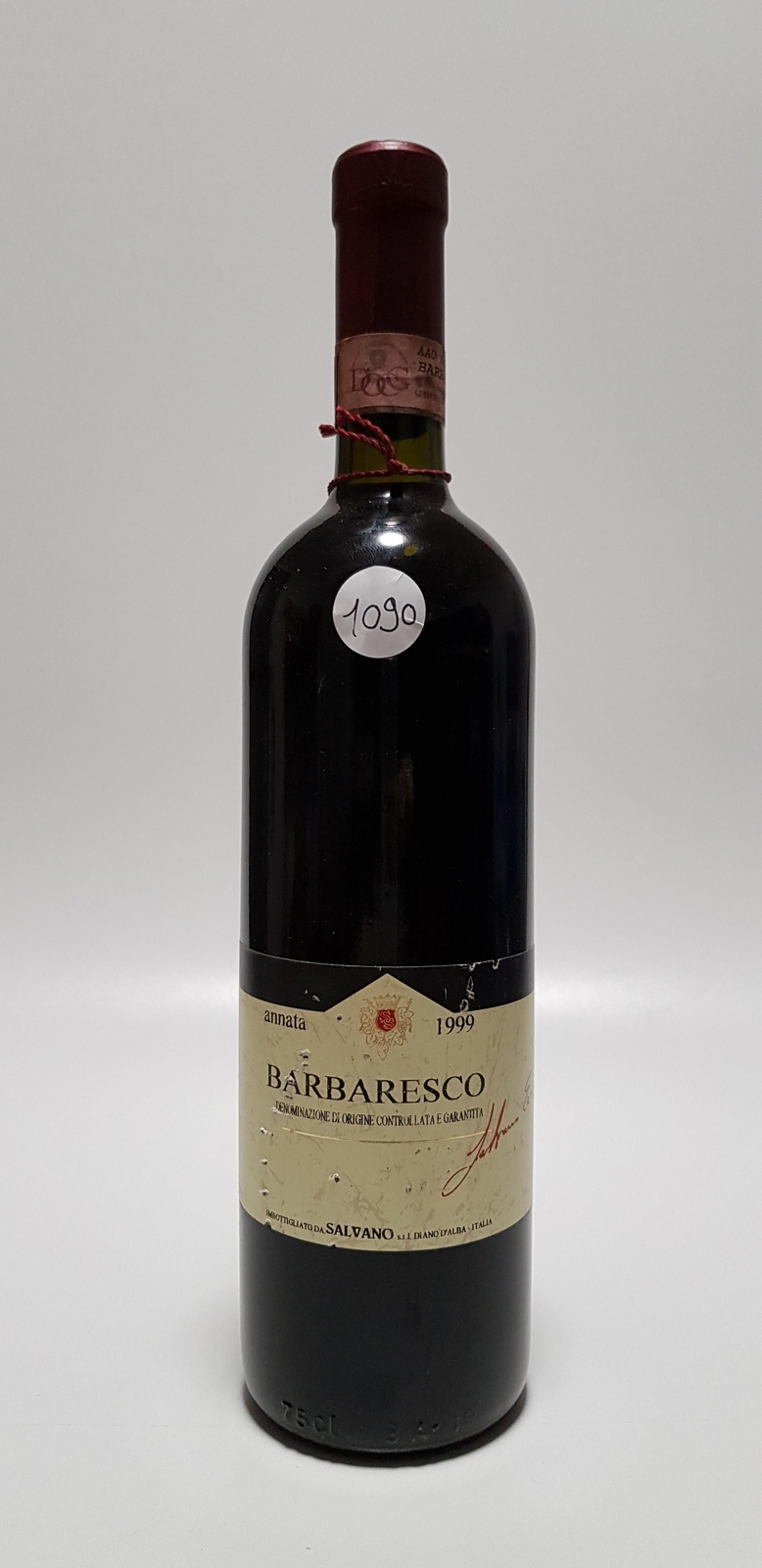 Vintage Bottle - Salvano Barbaresco 1999 0,75 lt. - COD. 1090