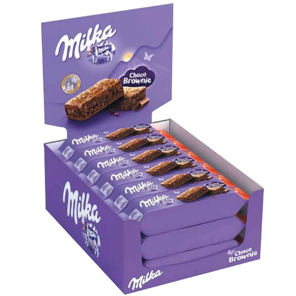 MILKA MERENDINA CIOCCOLATO BROWNIE 24PZ