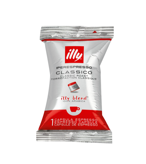 100 Capsule Caffè Illy IPERESPRESSO Miscela CLASSICA Flow pack singole CLASSICO*