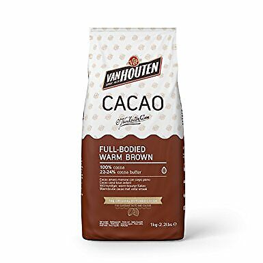 Cacao in polvere Van Houten Full-Bodied Warm Brown Callebaut kg 1