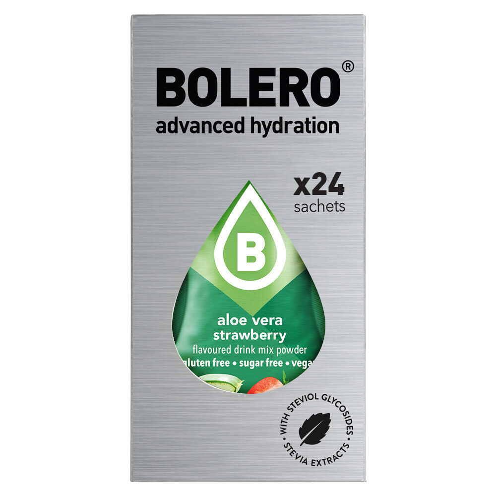 BOLERO Drinks - ALOE VERA STRAWBERRY 24 sticks