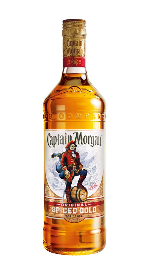 Captain Morgan - Original Spiced Gold with Premium Carribean Rum 1 lt.