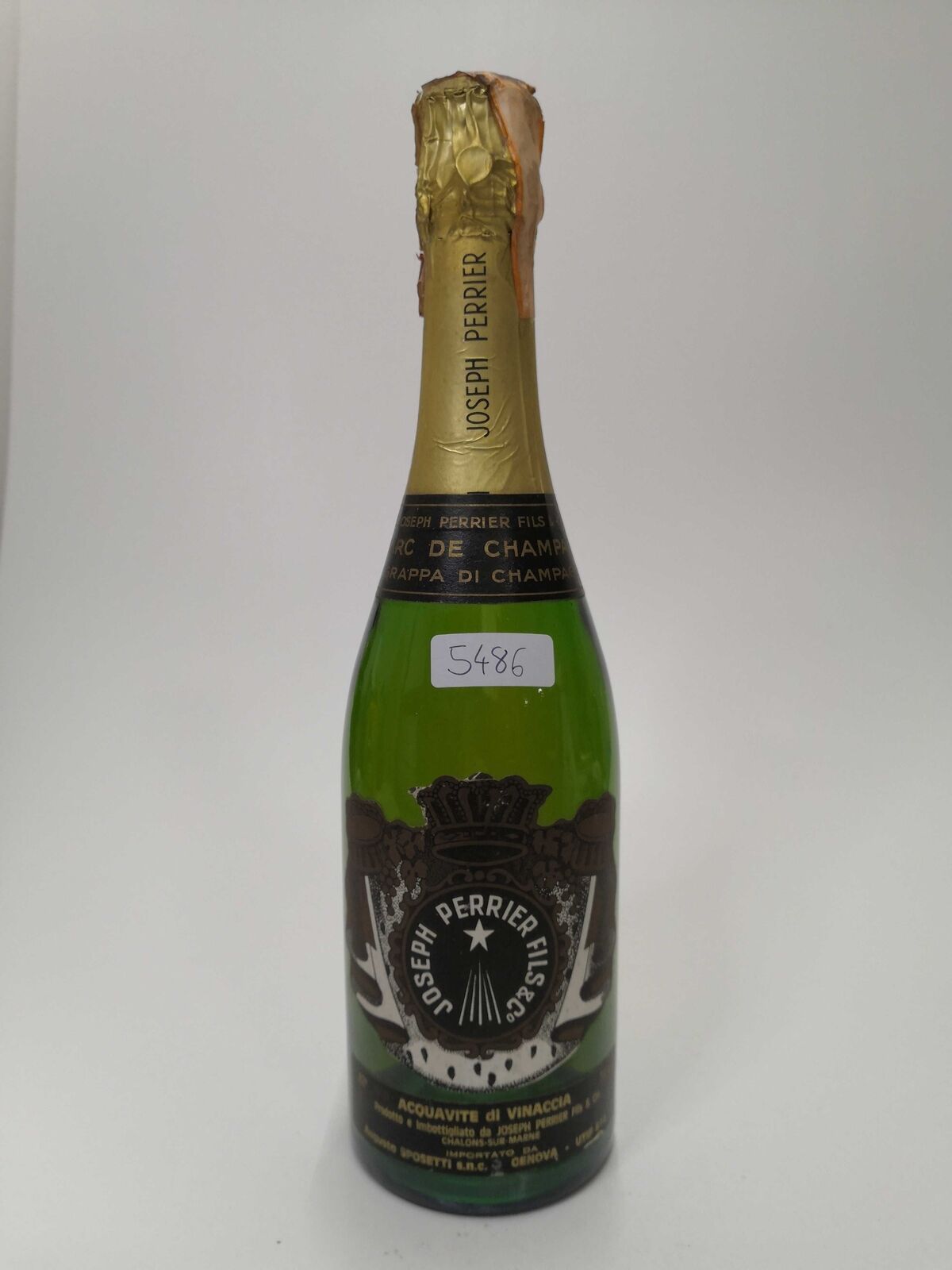 Vintage Bottle - Joseph Perrier Marc De Champagne 0,73 lt. - COD. 5486