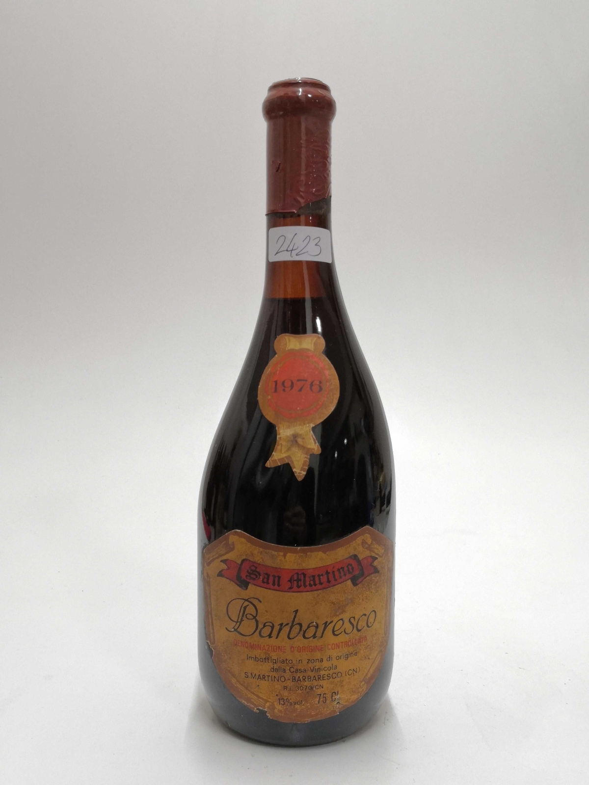 Vintage Bottle - San Martino Barbaresco DOC 1976 0,75 lt. - COD. 2423