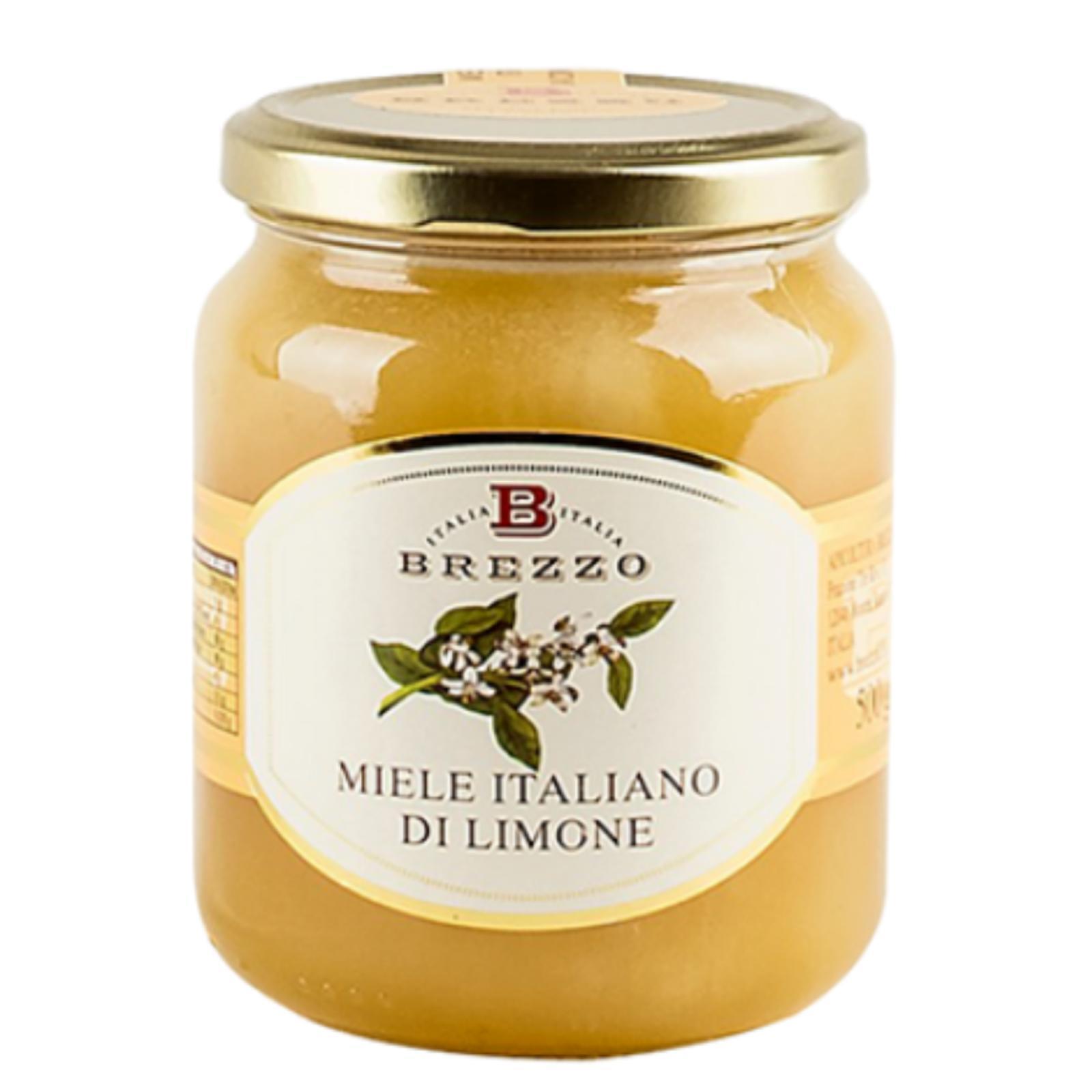 Miele Brezzo Miele Di Limone Vasetto Vetro da 500 g Miele Italiano