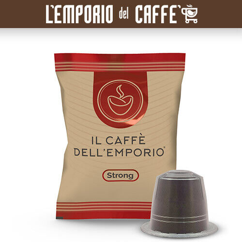 300 Capsule Il Caffè Dell' Emporio Compatibili Nespresso Strong Red Rossa