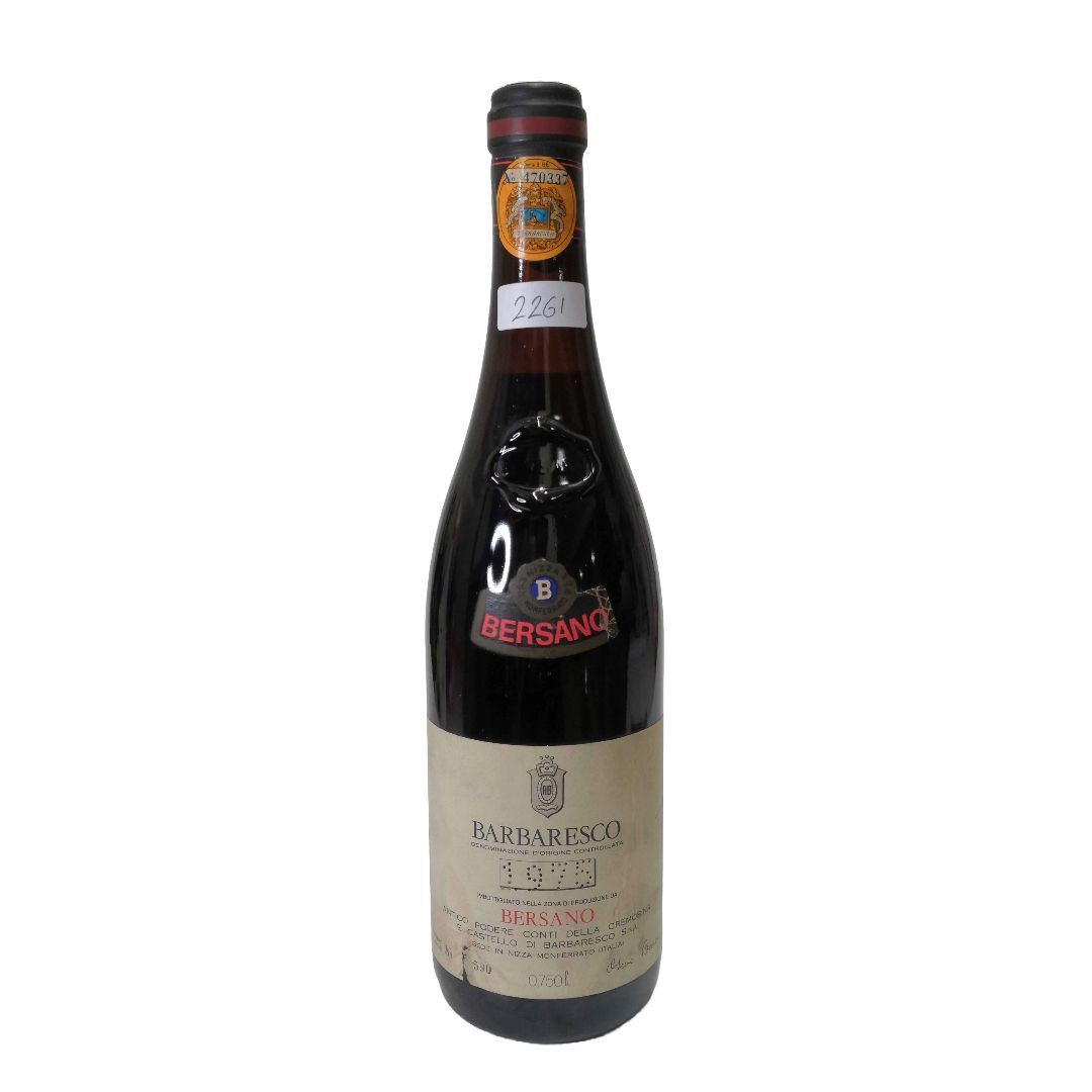 Vintage Bottle - Bersano Barbaresco DOC 1975 0,75 lt. - COD. 2261