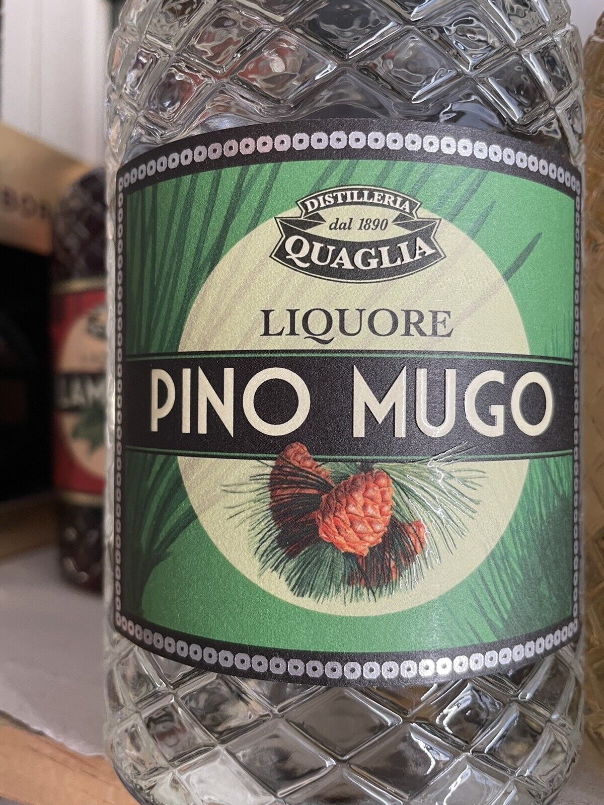 LIQUORE PINO MUGOL 70 CL  A.D. QUAGLIA Antica Distilleria Quaglia naturale