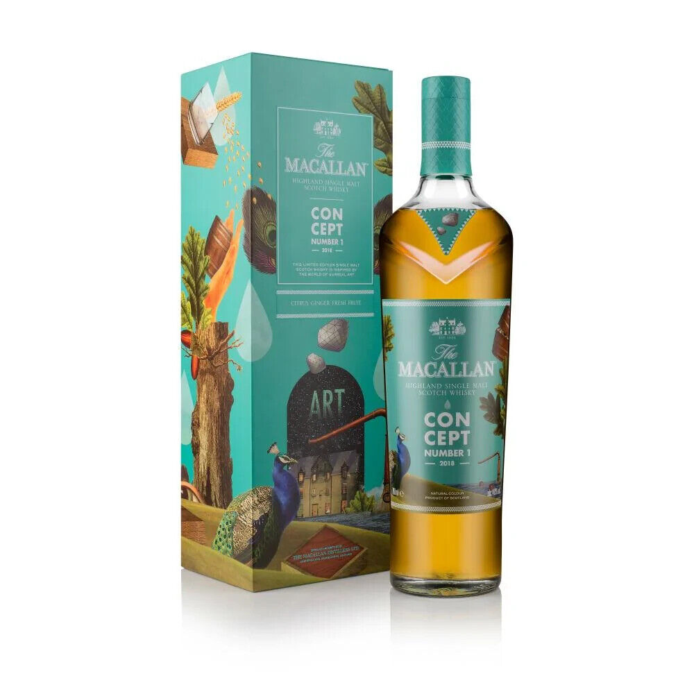 2018 The Macallan Concept Numero 1 Single Malt Scotch Whisky 40% Vol. 0,7l