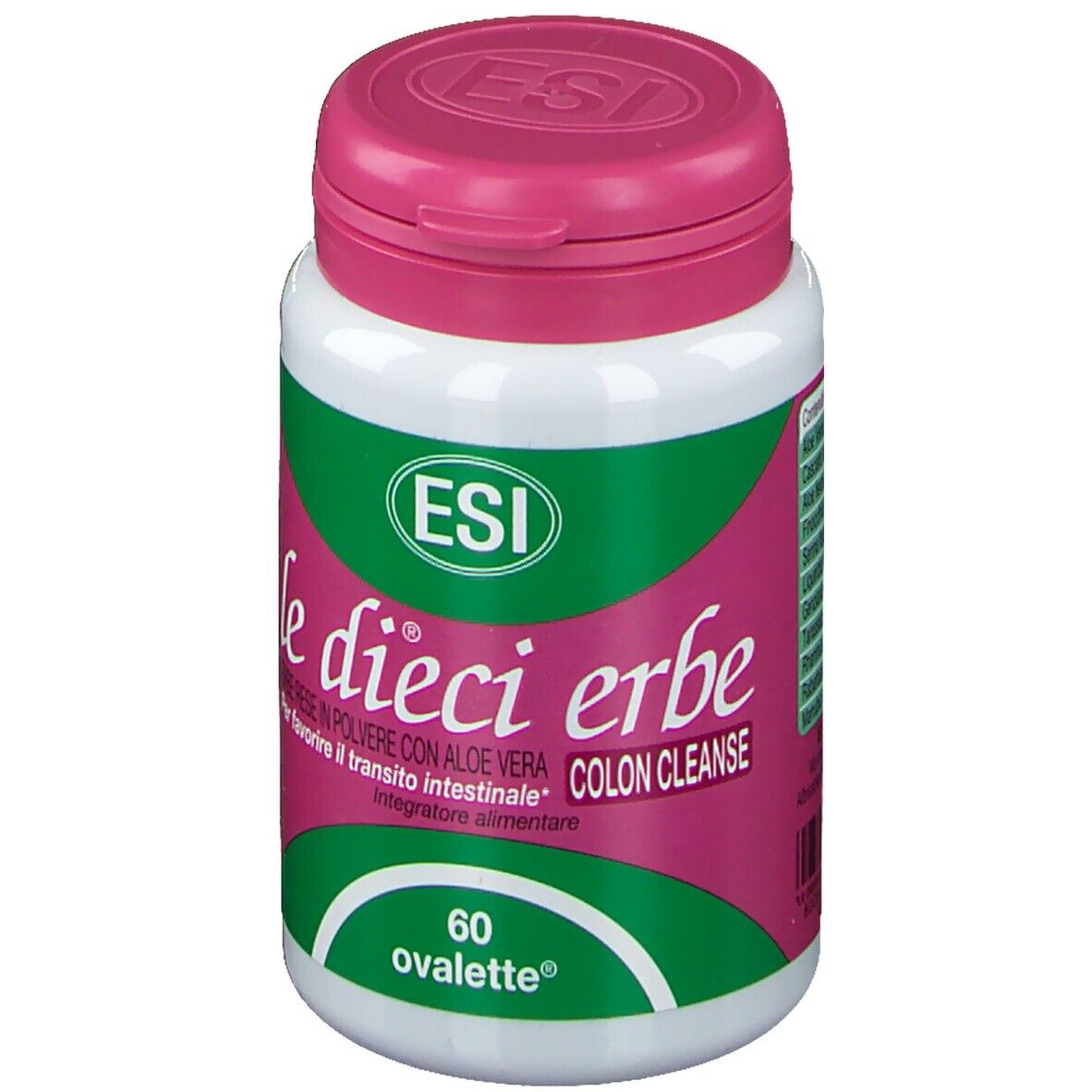 Le Dieci Erbe Colon Cleanse Esi 60 Ovalette