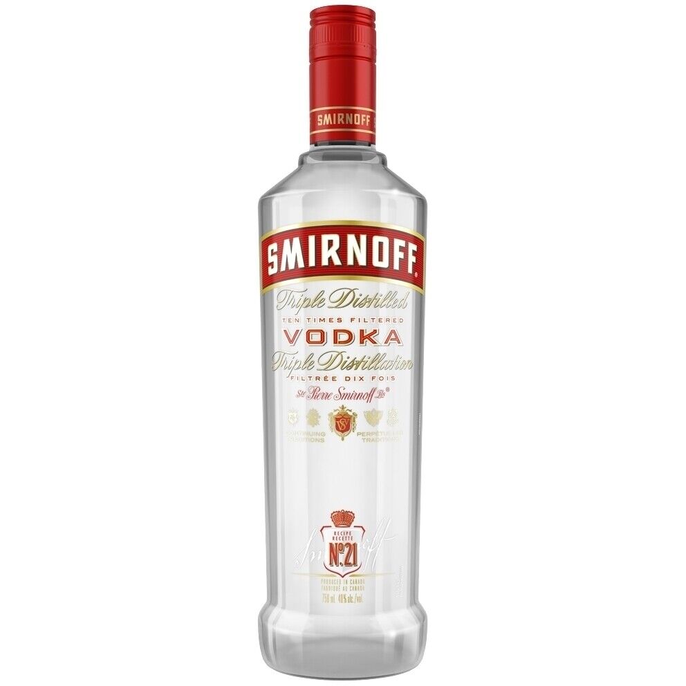 Vodka VODKA Triple Distilled  SMIRNOFF 37° 100 cl.