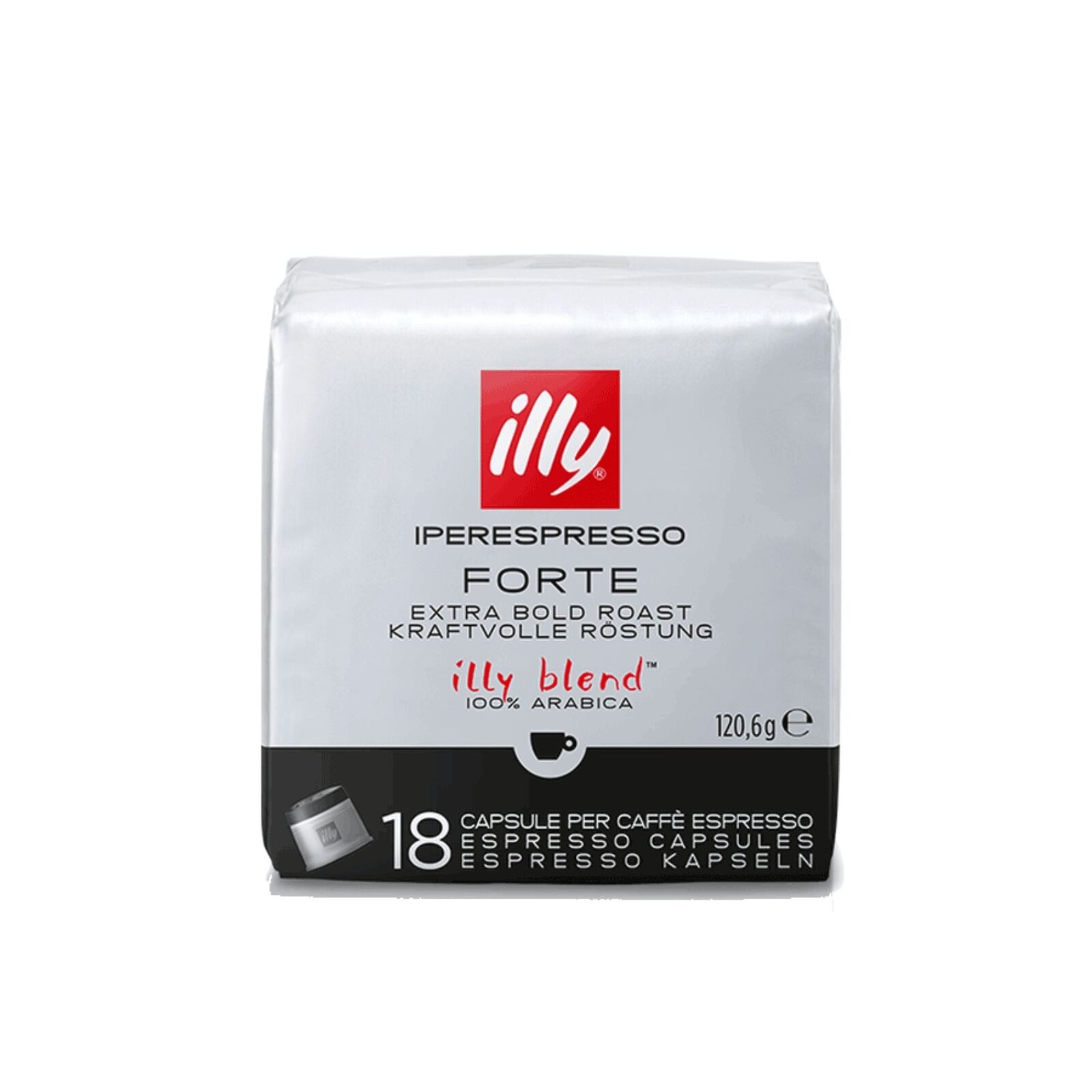 Illy 18 capsule caffè Iperespresso tostato Forte