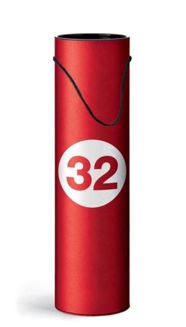 32 Via dei Birrai - Astuccio tubo singolo per 1 bottiglia (Vuoto)