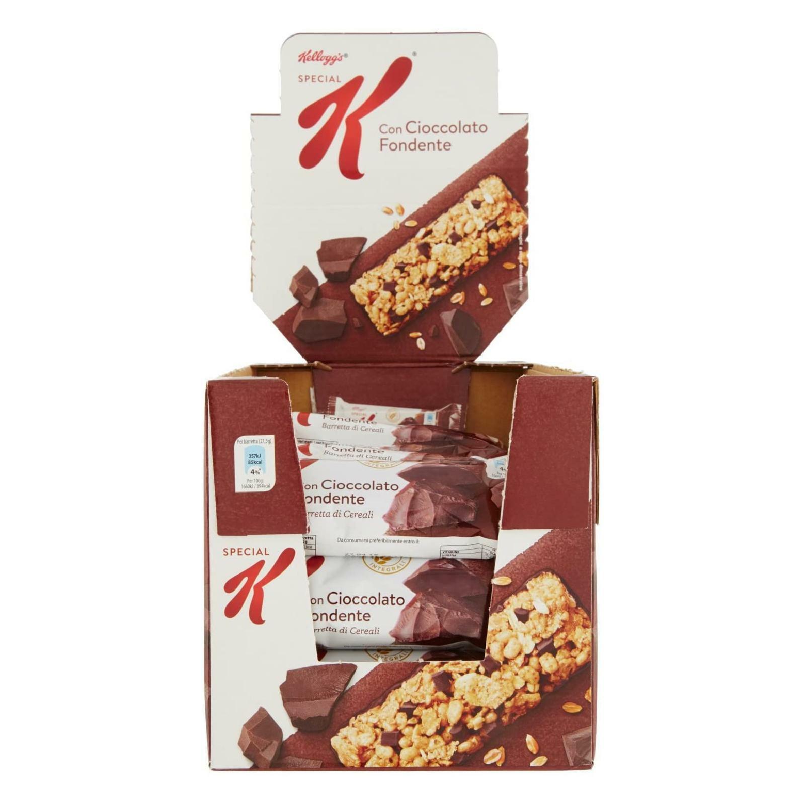 BARRETTE DI CEREALI SPECIAL K CIOCCOLATO FONDENTE 30 PEZZI DA 21,5g FRUMENTO