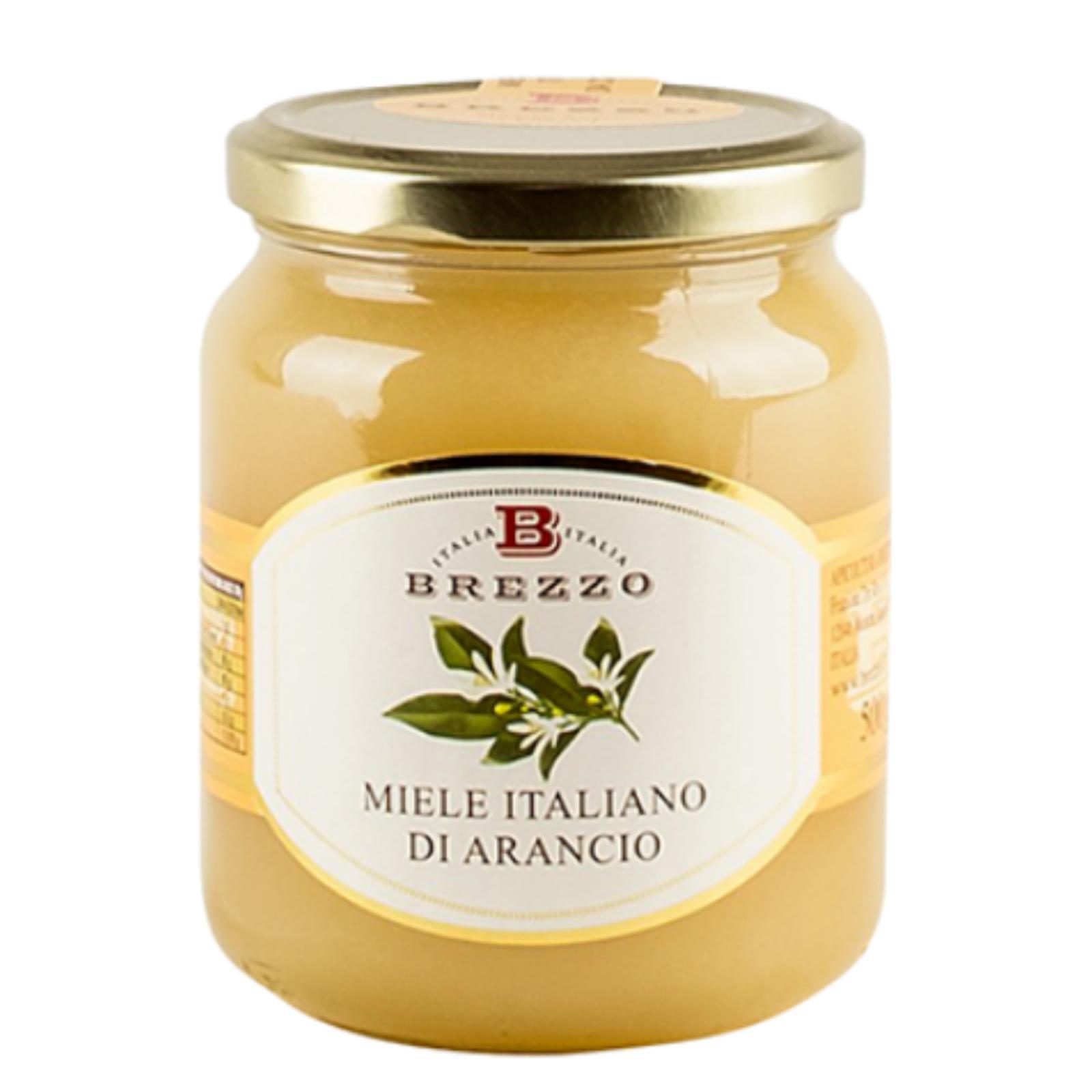 Miele Brezzo Miele Di Arancio Vasetto Vetro da 500 g Miele Italiano