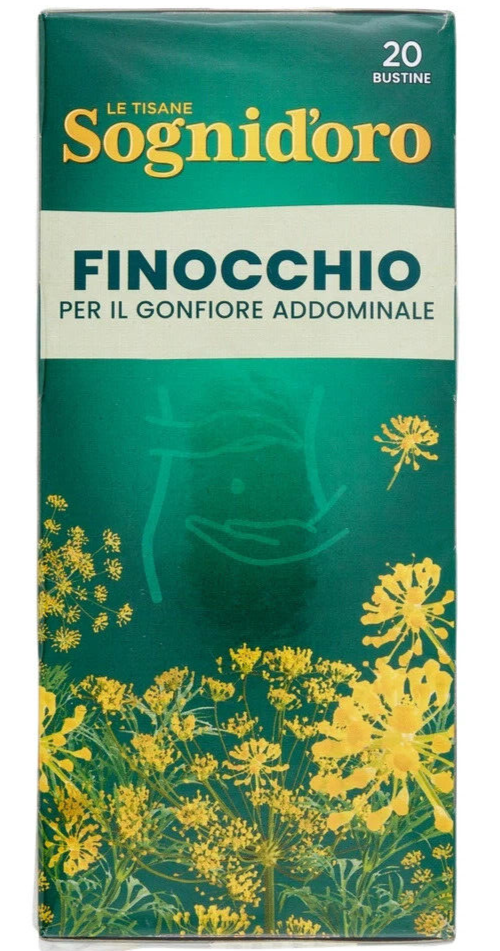 TISANA FINOCCHIO SOGNI D'ORO STAR INFUSO GONFIORE ADDOMINALE CAMOMILLA 20 FILTRI