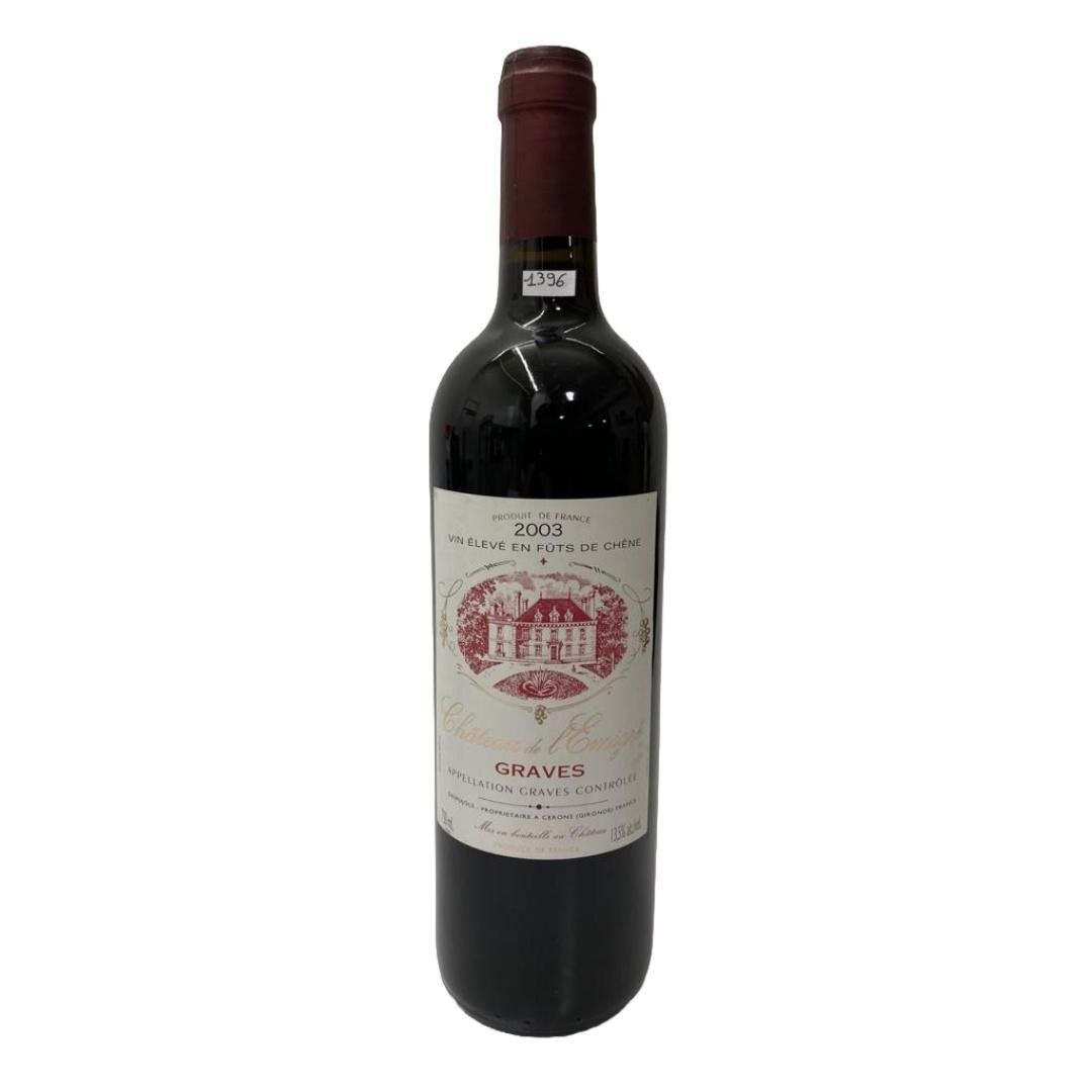 Vintage Bottle - Chateau De l'Emigré Graves 2003 0,75 lt. - COD. 1396