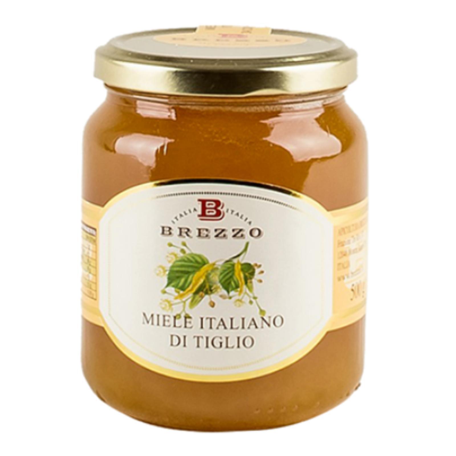 Miele Brezzo Miele Di Tiglio Vasetto da 250 g Miele Italiano Rinfrescante