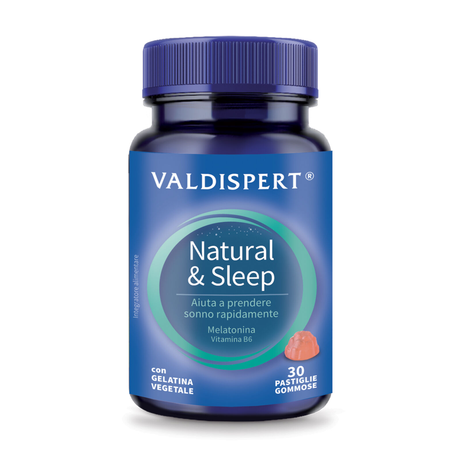 Natural &amp; Sleep Valdispert 30 Pastiglie Gommose